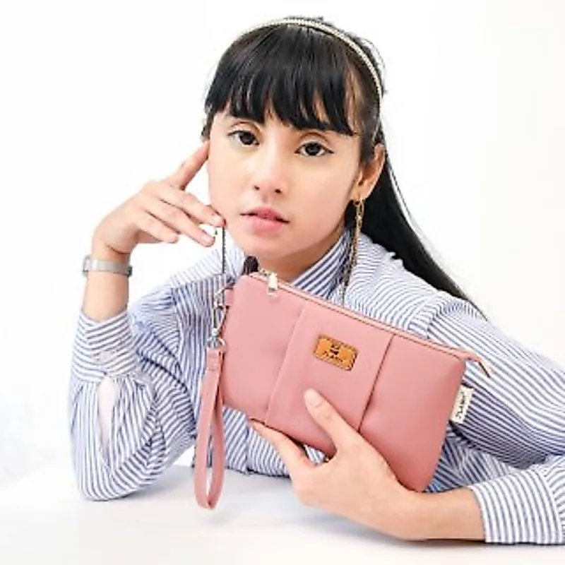 Cipung Dompet Panjang 7LASH warna hitam